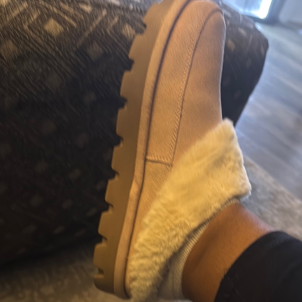 UGG Women's Beige Slip-On Shoes